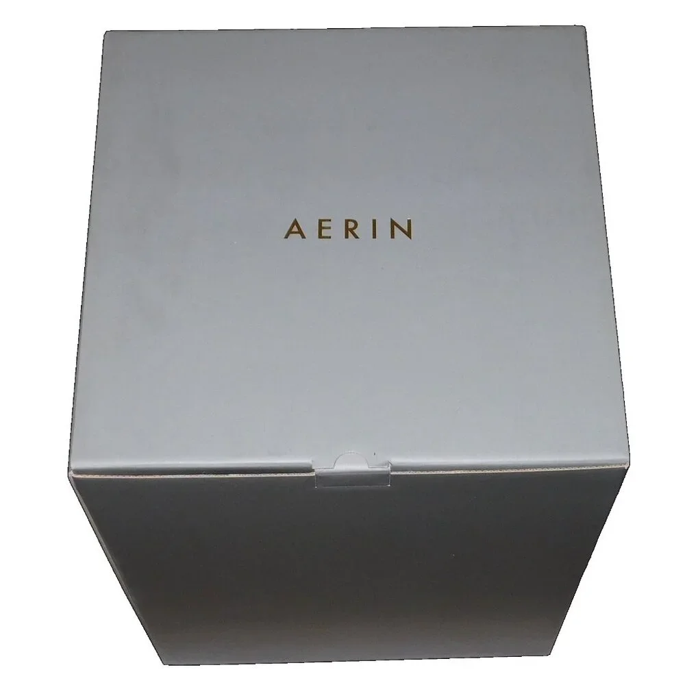 Aerin Calinda Tall Tapered Vase Deco Rimini Green Made in Italy